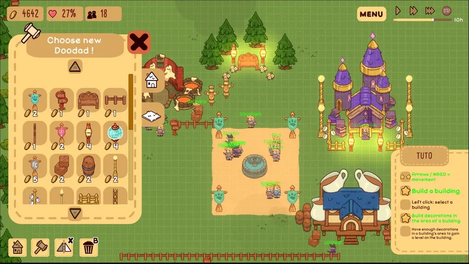 Кадър от Glimvale: My Mini Overworld