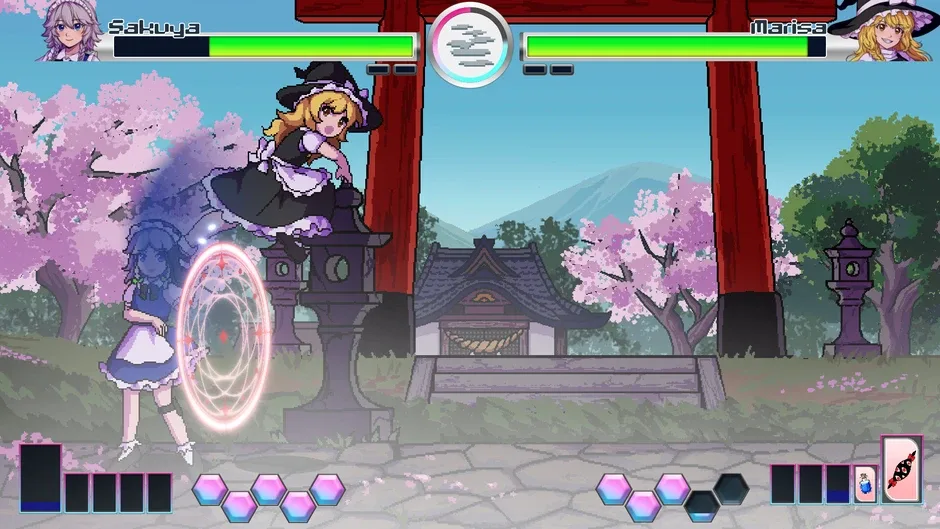 Кадър от Touhou Dream Duel