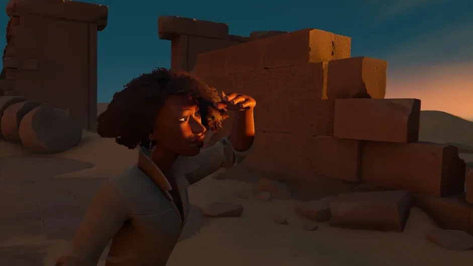Кадър от In the Valley of Gods