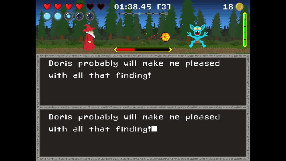 The Elementalist Typing Screenshot