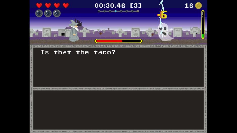 The Elementalist Typing Screenshot