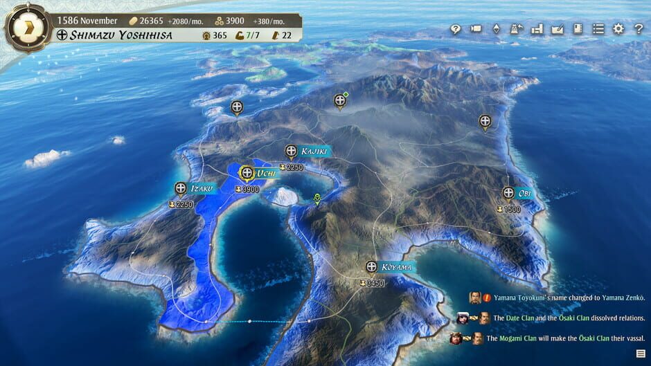 Nobunaga's Ambition: Awakening - Set of 6 Scenarios Screenshot