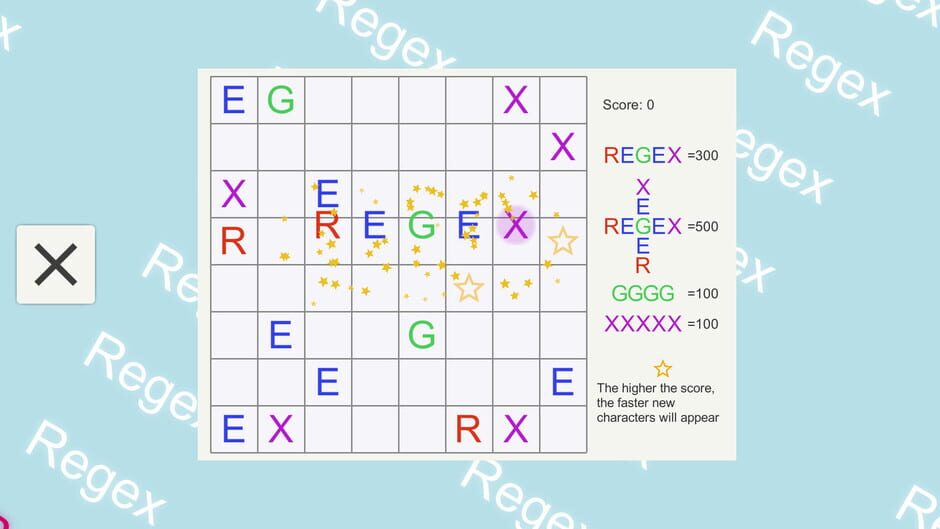 Regex Game Screenshot