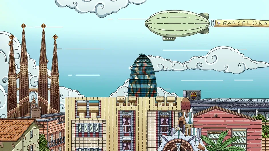 Кадър от 100 Barcelona Cats