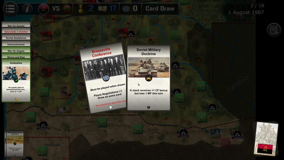 สกรีนช็อตจาก Wars Across The World: Angola 1988 (รูปที่ 3)
