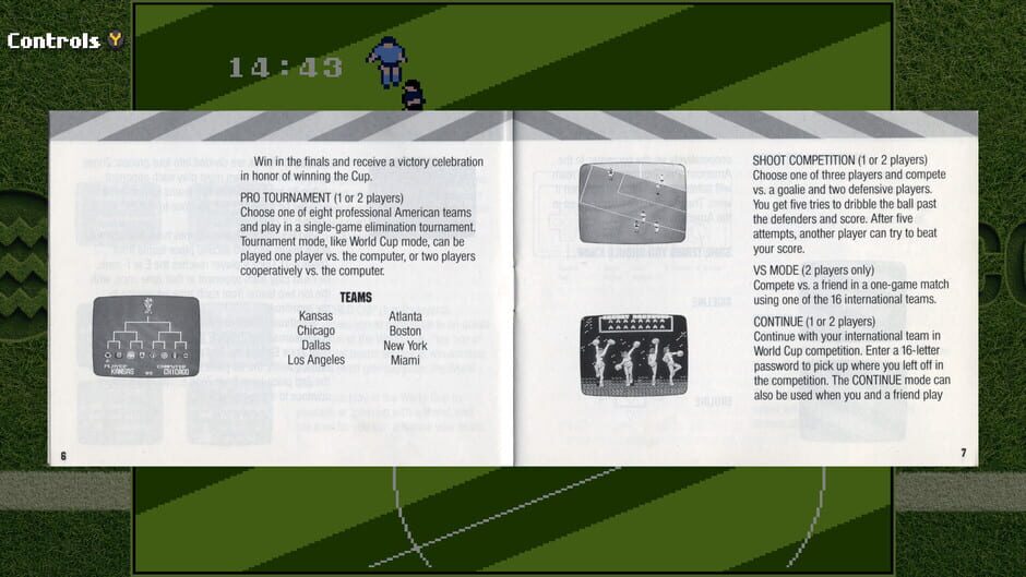 Jaleco Sports: Goal! Screenshot