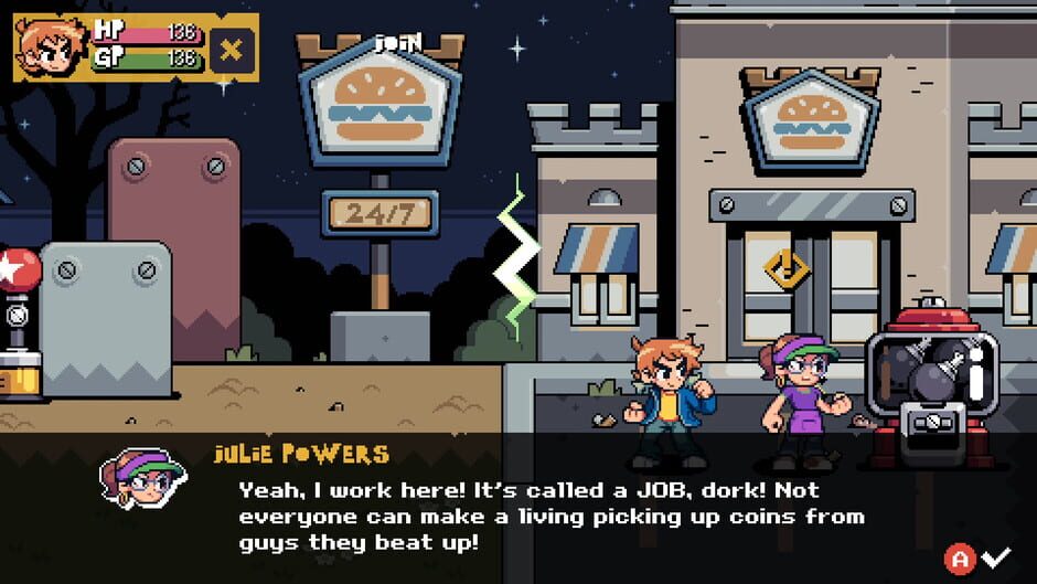 Screenshot Scott Pilgrim EX