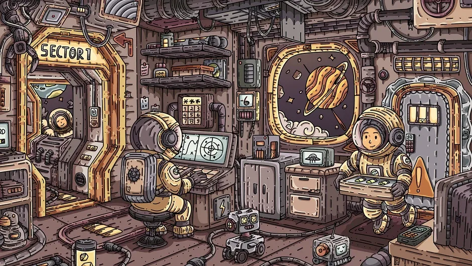Кадър от 100 Astro Cats