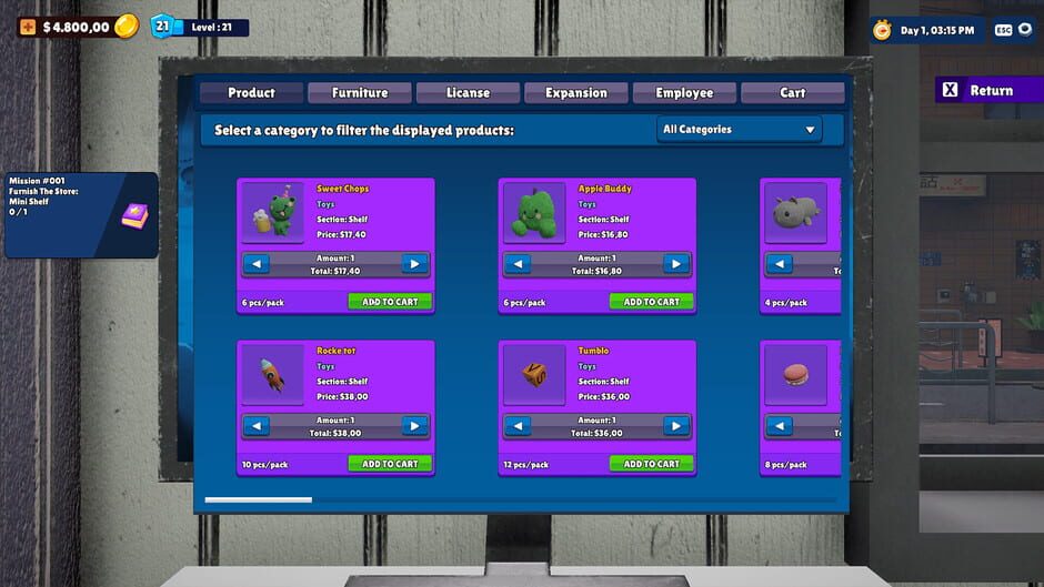 Sweet Toys Simulator Screenshot