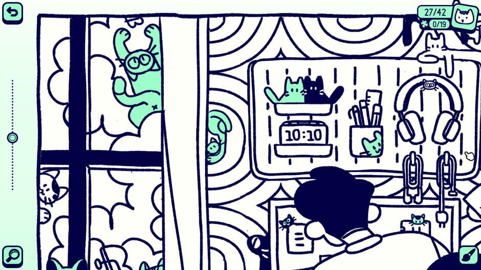 Cats Around Us: Black Cat Screenshot