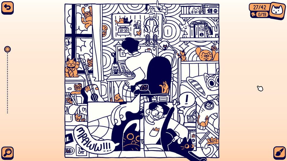 Cats Around Us: Black Cat Screenshot