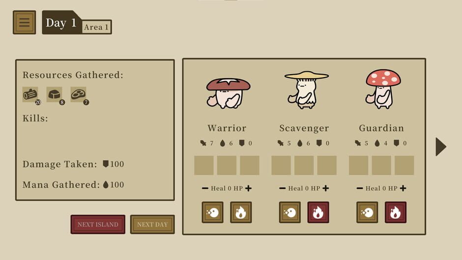 สกรีนช็อตจาก Rise of Shrooms (รูปที่ 6)