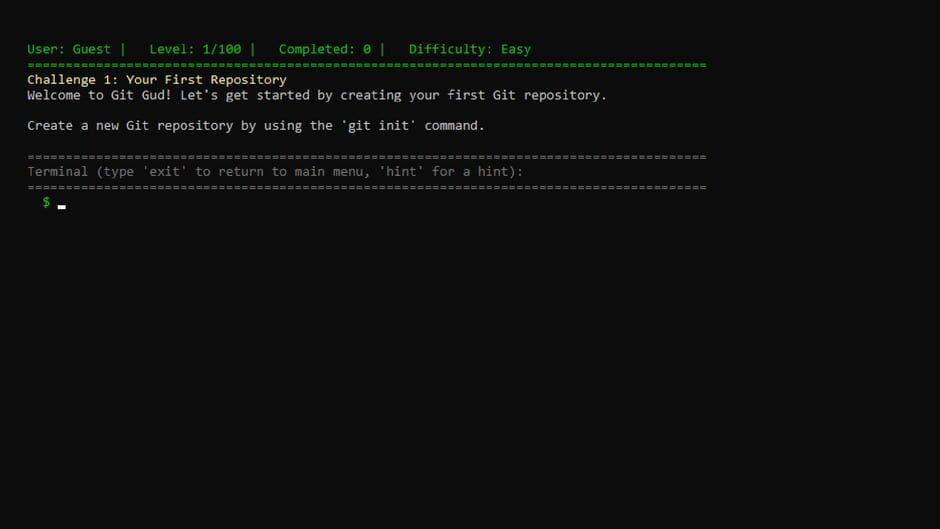 Git Gud Screenshot