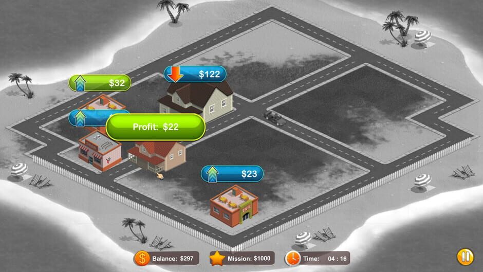 สกรีนช็อตจาก Real Estate Tycoon! (รูปที่ 2)