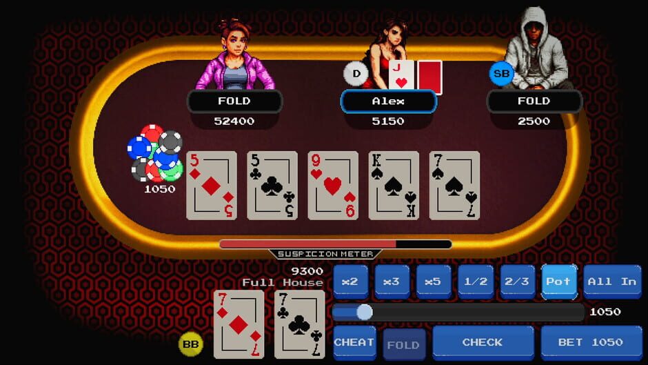 สกรีนช็อตจาก Pokertown: Cheater's Paradise (รูปที่ 6)