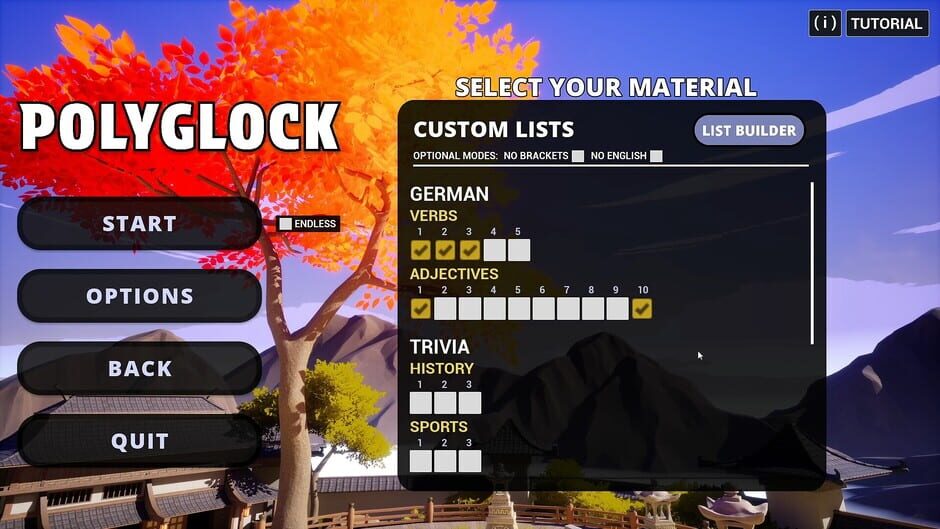 Polyglock screenshot
