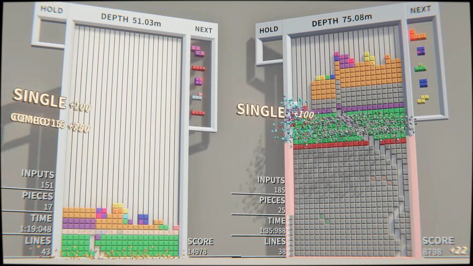 Quadra Break Tetris Screenshot