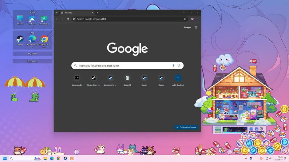 Desk Paws Screenshot