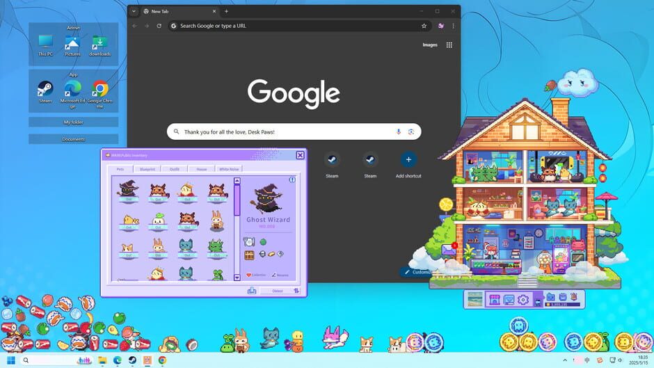 Desk Paws Screenshot