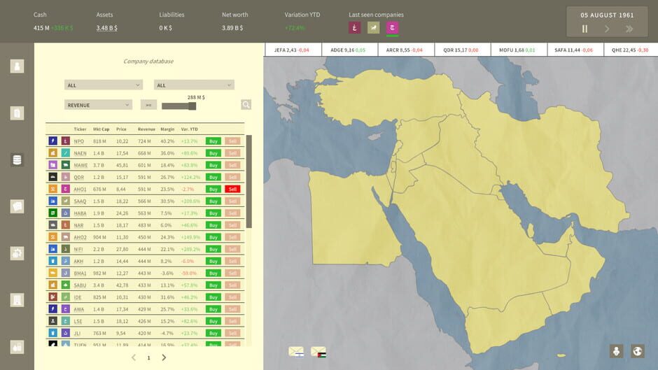 Billionaire in the Oil Boom Screenshot