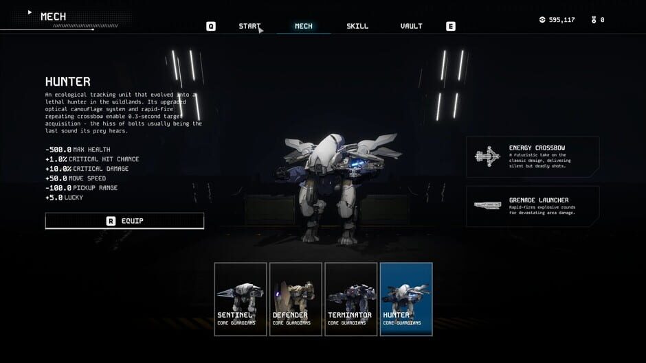 Iron Core: Mech Survivor Screenshot