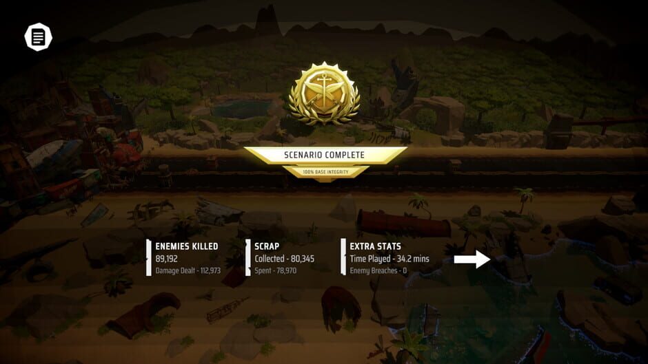 สกรีนช็อตจาก Scrap Wars: Td (รูปที่ 2)