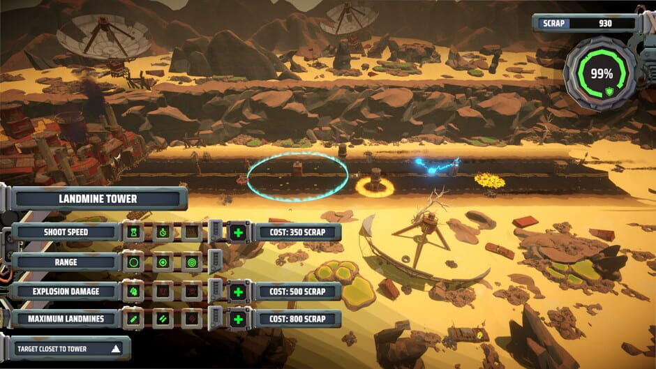 สกรีนช็อตจาก Scrap Wars: Td (รูปที่ 3)