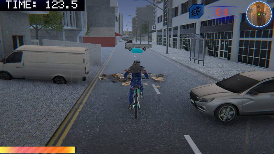 สกรีนช็อตจาก Serk: Chaos City Delivery (รูปที่ 3)