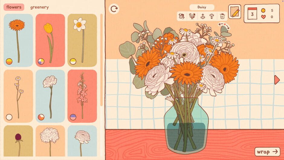 Flowers and Favours: Florist Simulator Screenshot