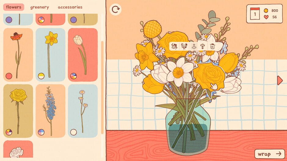 Flowers and Favours: Florist Simulator Screenshot