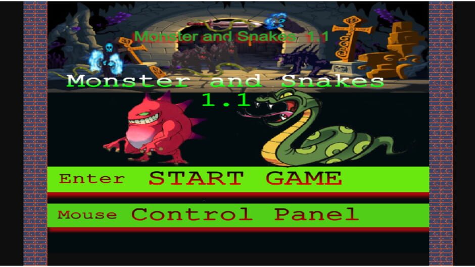Monster and Snakes 1.1 Screenshot