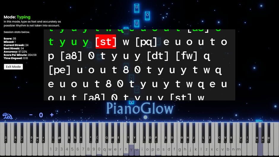 PianoGlow Screenshot