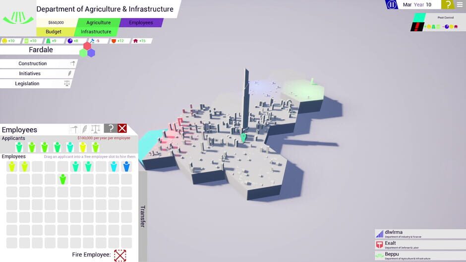 Triumvirate Screenshot