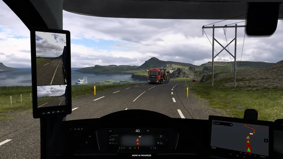 Кадър от Euro Truck Simulator 2: Iceland