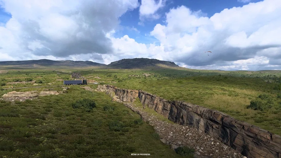 Кадър от Euro Truck Simulator 2: Iceland