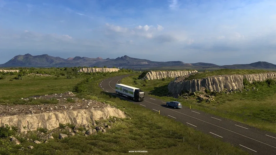 Кадър от Euro Truck Simulator 2: Iceland