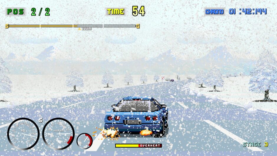 สกรีนช็อตจาก Turbo OutRun Reimagined (รูปที่ 2)