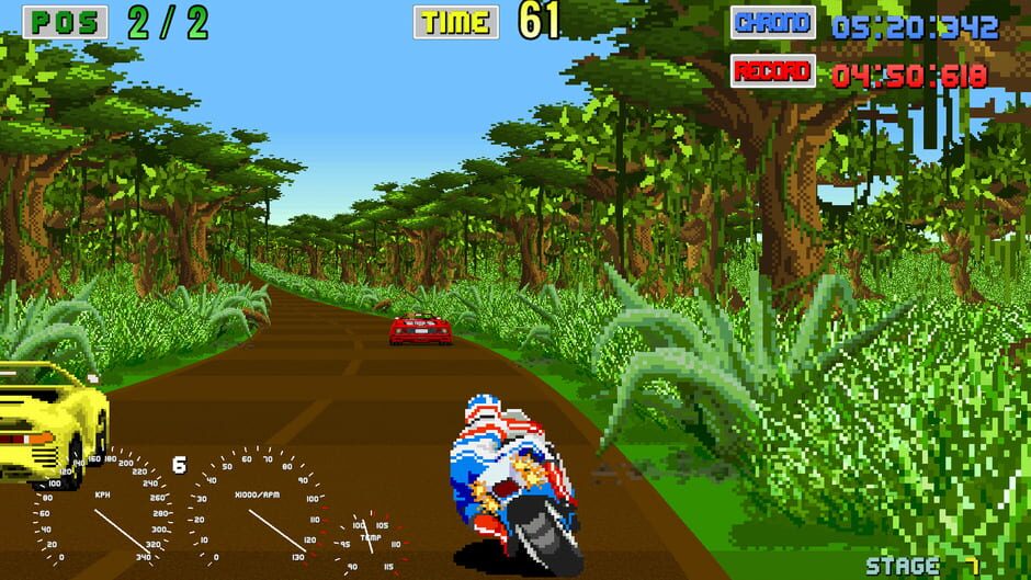 สกรีนช็อตจาก Turbo OutRun Reimagined (รูปที่ 4)