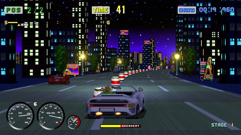 สกรีนช็อตจาก Turbo OutRun Reimagined (รูปที่ 5)