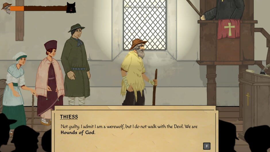 สกรีนช็อตจาก Old Thiess: The Werewolf’s Trial (รูปที่ 8)