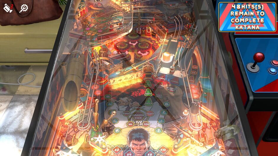 สกรีนช็อตจาก Zaccaria Pinball: Blackbelt Deluxe Pinball Table (รูปที่ 3)