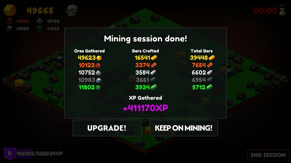 Keep on Mining!, captura de tela 3