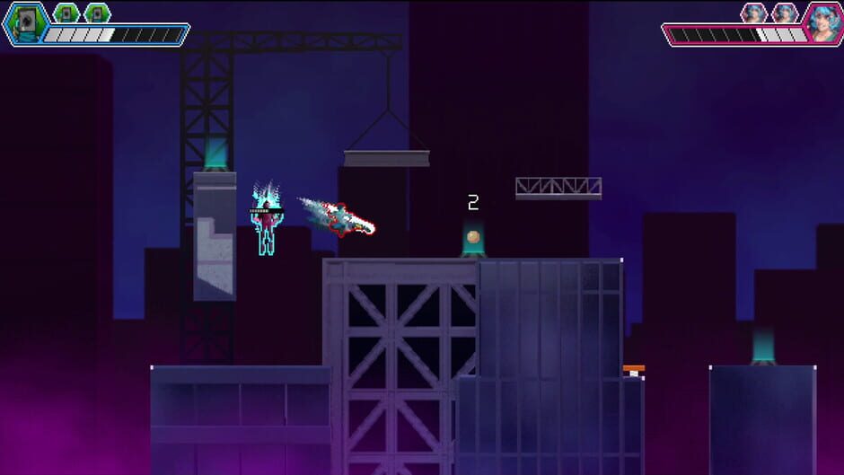 สกรีนช็อตจาก Strikewave: Nightly Underground Fighter (รูปที่ 6)