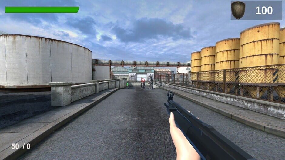 สกรีนช็อตจาก Protect the Hangar: From Zombies (รูปที่ 2)