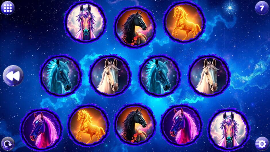 Space Memory: Horses screenshot 3