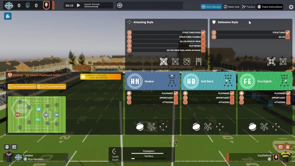 Rugby League Team Manager 4 Screenshot