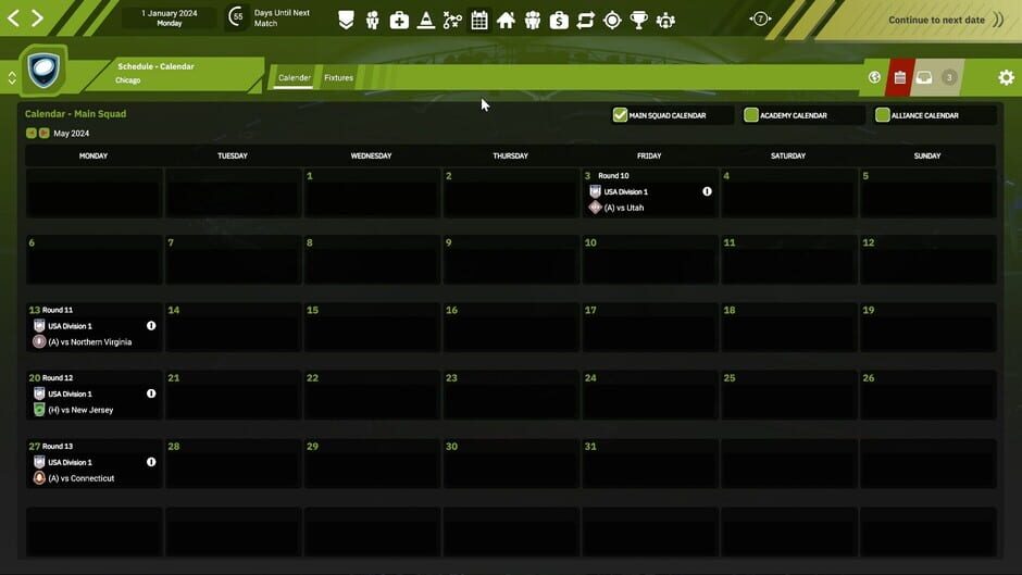 Rugby League Team Manager 4 Screenshot