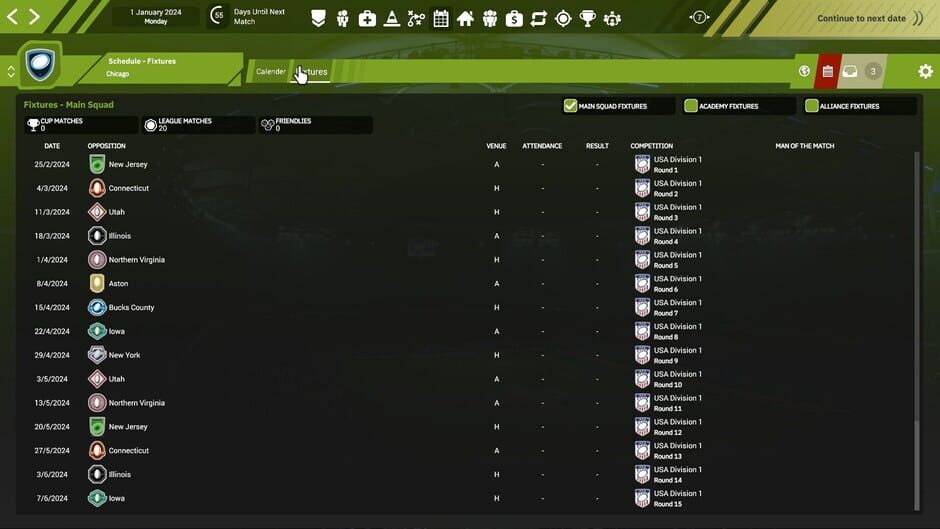 Rugby League Team Manager 4 Screenshot