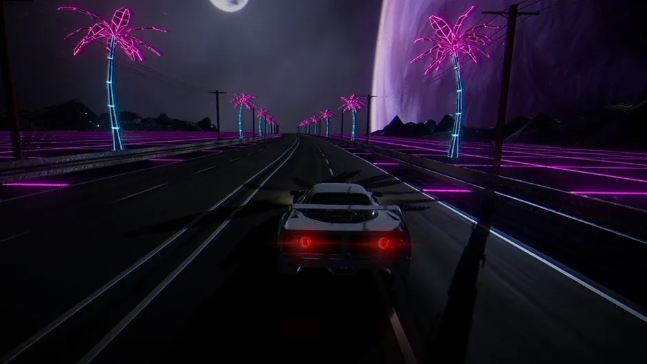 Кадър от Retrowave 2