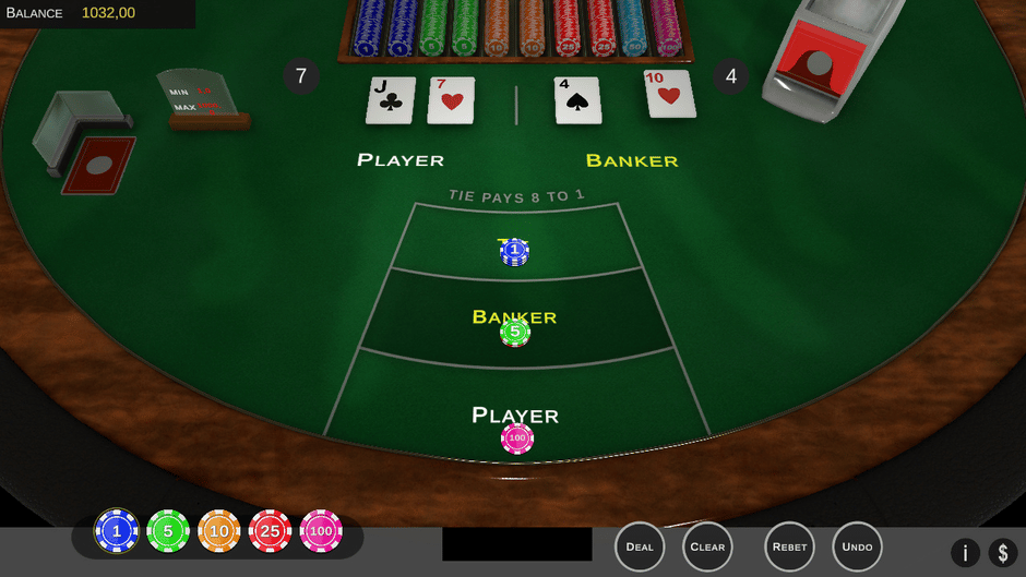 Pro Baccarat Screenshot